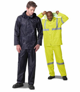Rain Suit with Reflective Tape