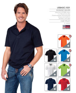 Economy Golfer Promotional Golf Shirts