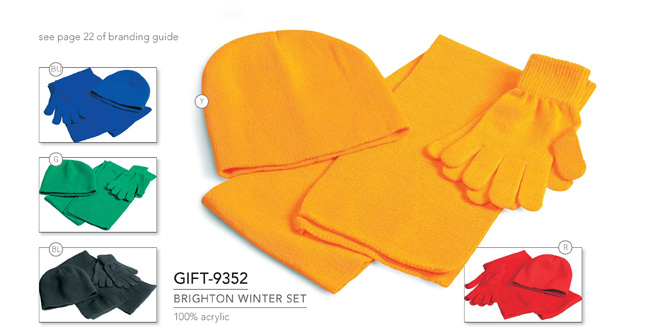Gloves, Cap & Scarf Set