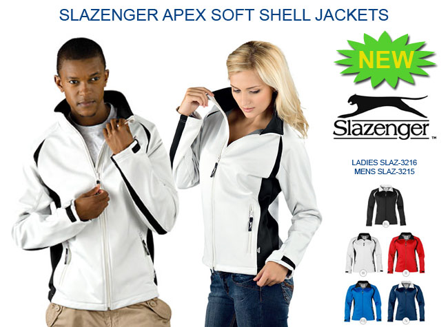NEW Slazenger Apex Soft Shell Jacket