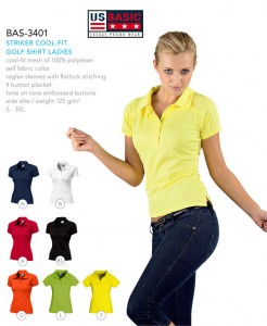 US Basic ladies golf shirt