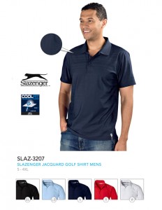 Slazenger Jacquard mens Golf Shirt