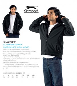 Slazenger Padded Soft shell Jackets