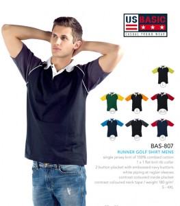 US Basic Runner Golf Shirt