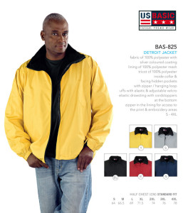 US Basic Detroit Sports Jacket