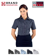 US Basic Aston Short Sleeve Ladies Shirt