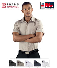 US Basic Huntington Short Sleeve Mens Shirt