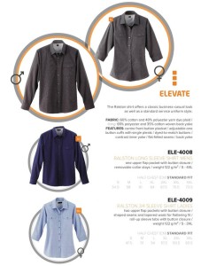 elevate ralston long sleeve shirt