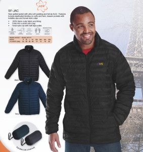 puffy jacket that folds into a bag