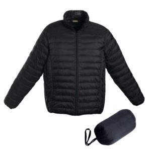 puffer jackets black